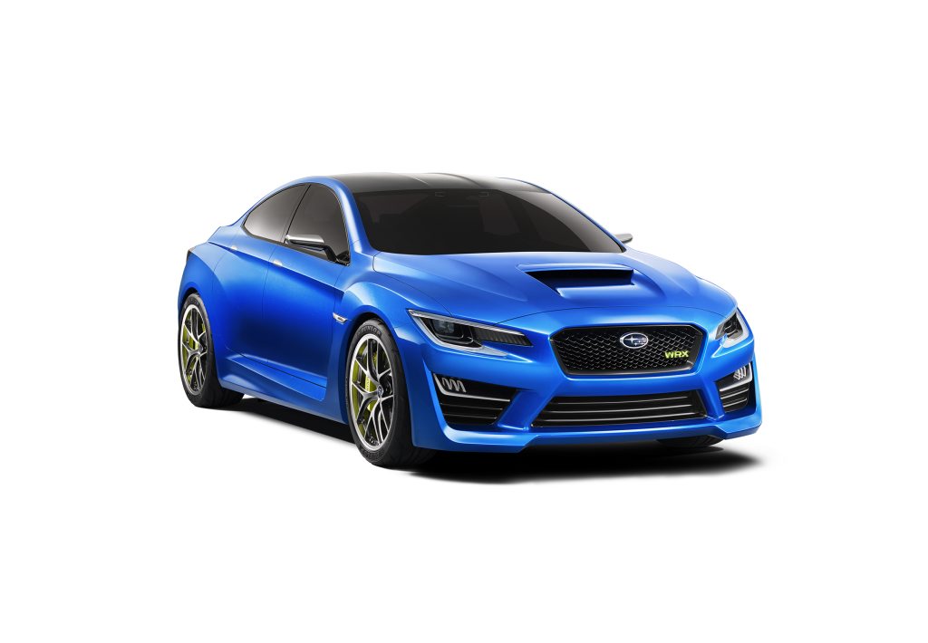 The Subaru WRX Concept. The Subaru WRX Concept.
